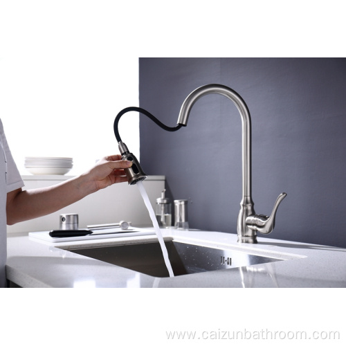 Pull Down Kitchen Mixer Tap